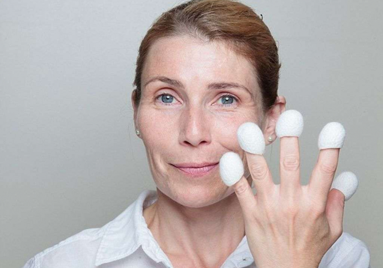 پیله ابریشم برای صورت