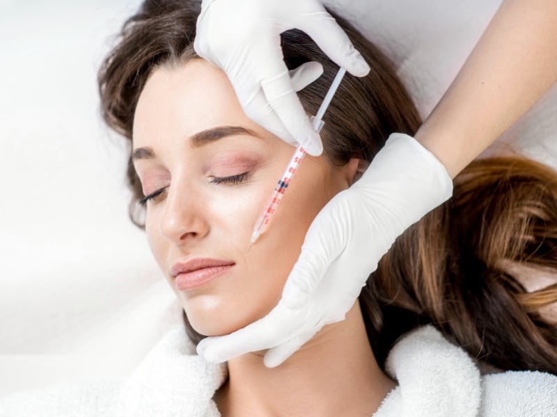 قیمت بوتاکس خط خنده