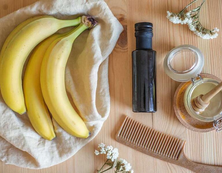ماسک موز و عسل برای مو
